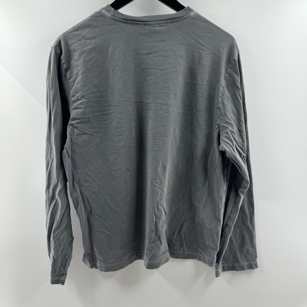 H&M Grey Long Sleeve Basic Top Women’s Size Medium - Picture 5 of 8